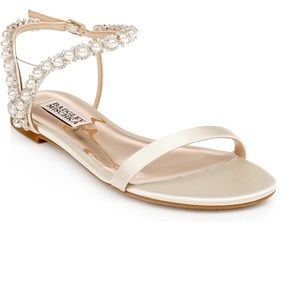Badgley Mischka Collection- Klare ankle strap sandal